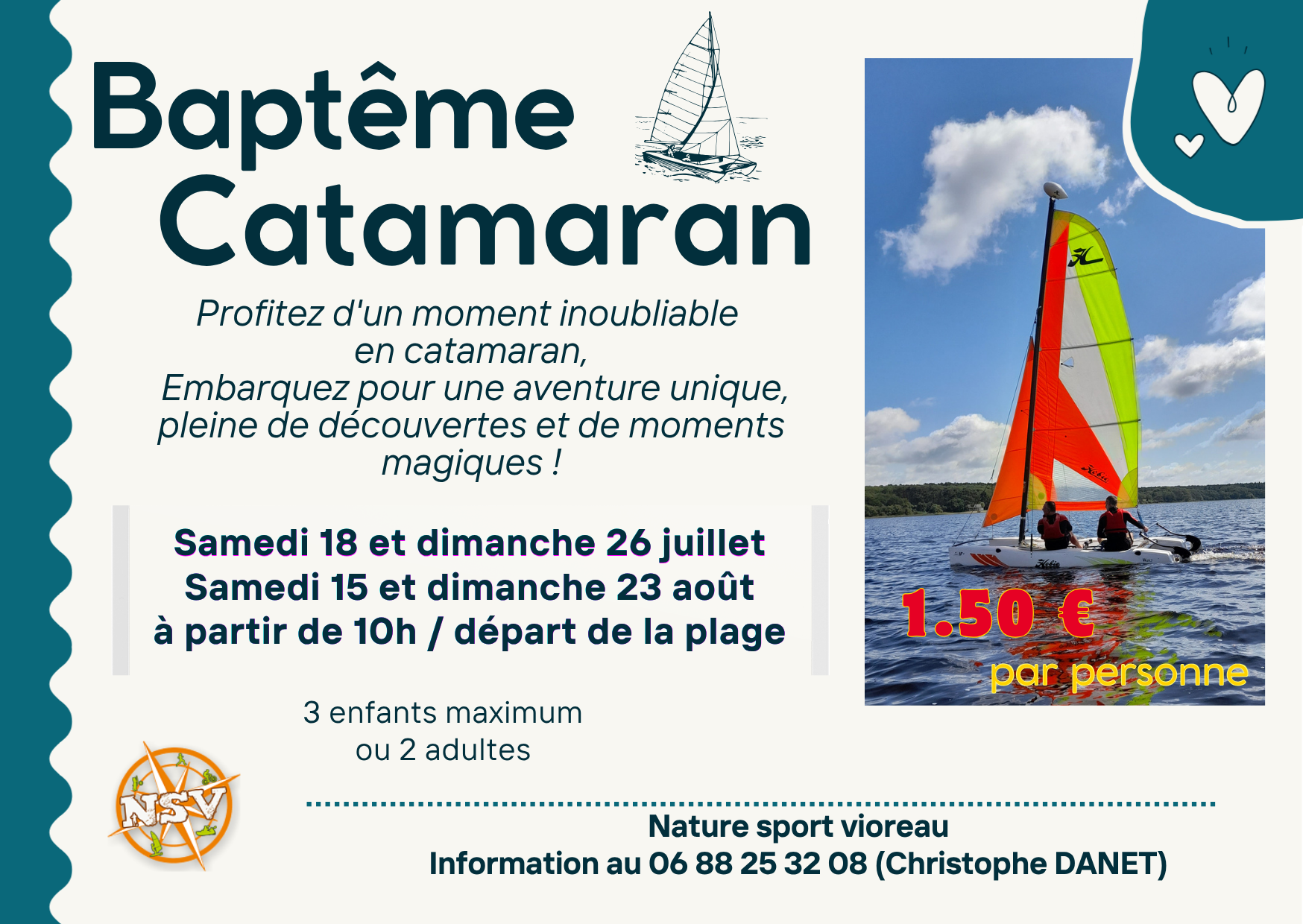 Baptême catamaran Baptême catamaran